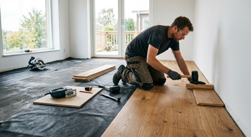 Engineered Wood Installation in Stow, OH