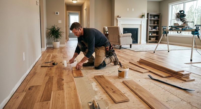 Engineered Wood Installation in Stow, OH