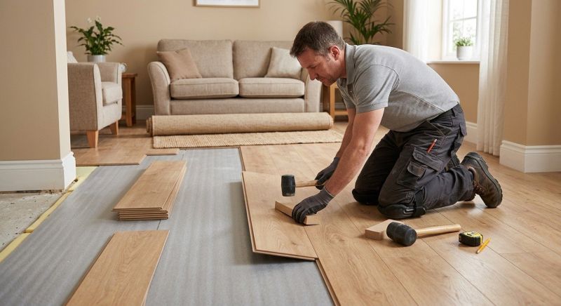 Laminate Floor Installation in Streetsboro, OH