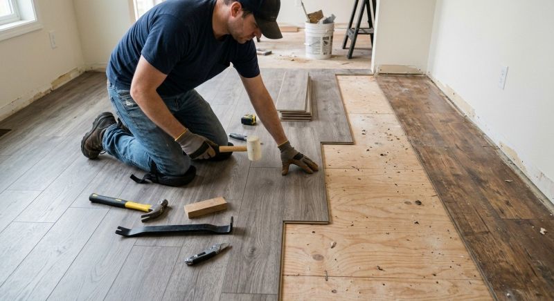 Laminate Floor Replacement in Alliance, OH
