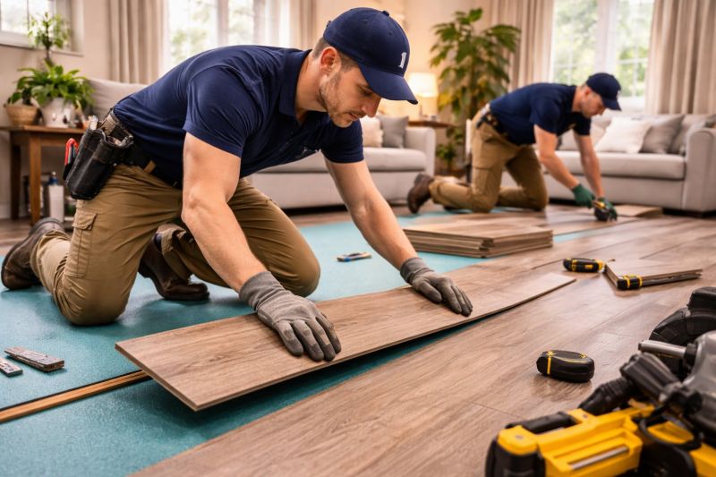 Laminate Floor Replacement in Beachwood, OH