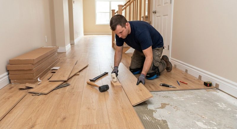 Laminate Floor Replacement in Rootstown, OH