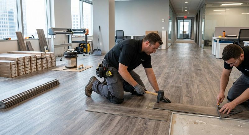 Linoleum Floor Installation in Rittman, OH