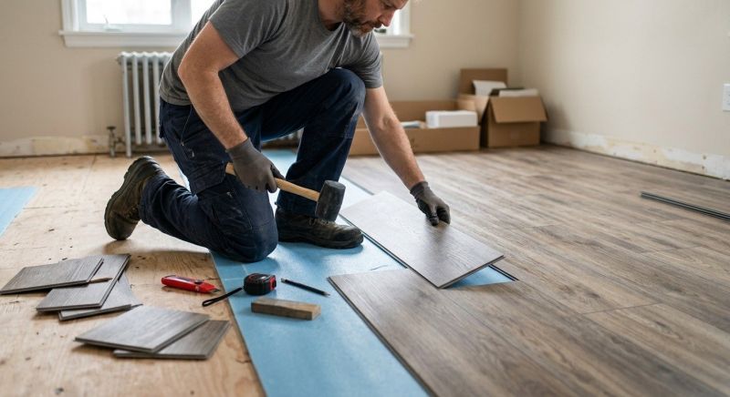 Linoleum Floor Installation in Summit County, OH