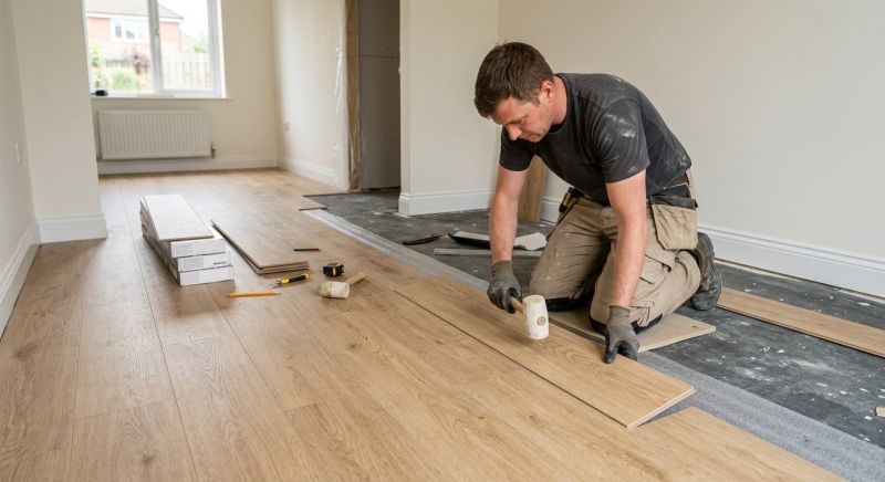 Linoleum Floor Installation in Valley City, OH