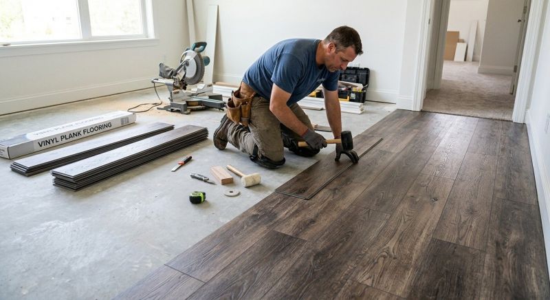 Linoleum Floor Installation in Wadsworth, OH