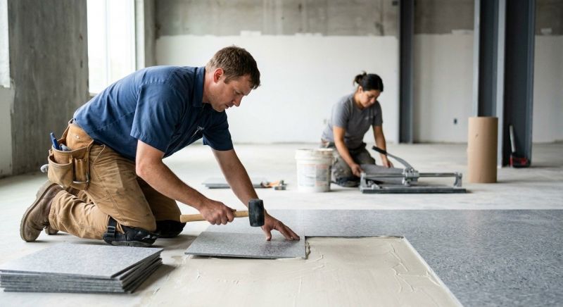 Lvt Flooring Installation in Hartville, OH