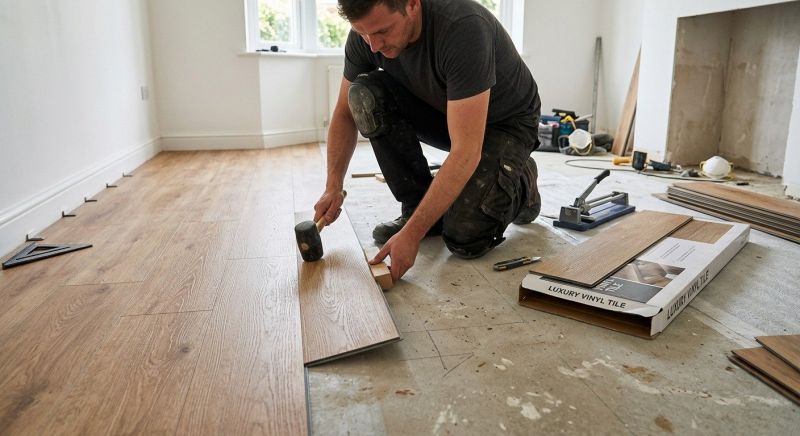 Lvt Flooring Installation in Stow, OH