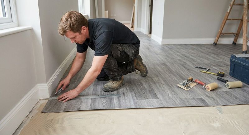 Sheet Flooring Installation in North Canton, OH