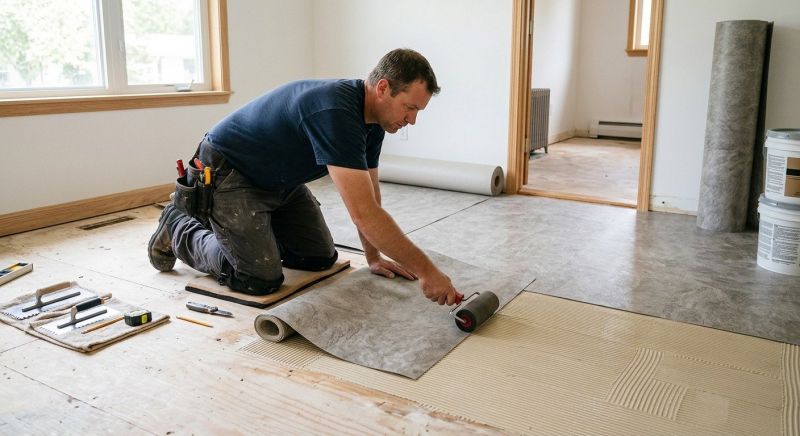Sheet Flooring Installation in Rootstown, OH