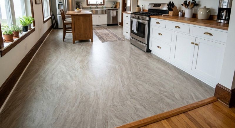Sheet Linoleum Installation in Medina, OH