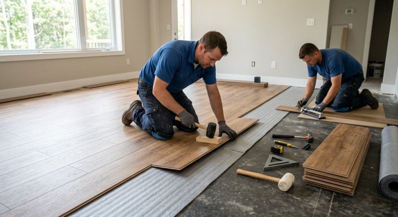 Vinyl Flooring Installation in North Canton, OH