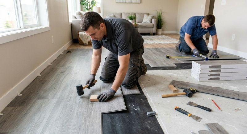 Vinyl Flooring Installation in Portage County, OH