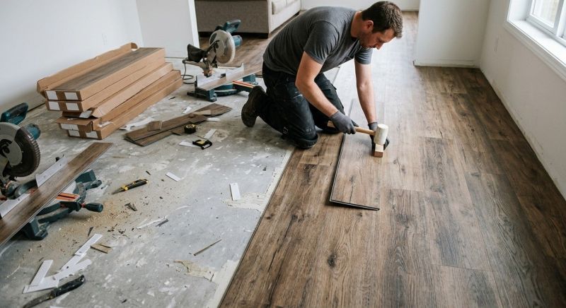 Vinyl Flooring Installation in Summit County, OH