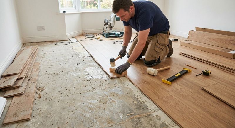 Wood Laminate Installation in Stow, OH